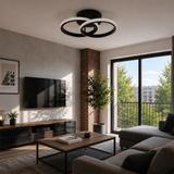 Lampa sufitowa LED LHJ121-C Czarna