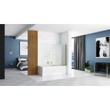 Badewanneaufsatz Rea Fabian Gold Brush 100