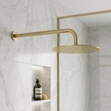 Bras de douche rond REA JS-9021 40cm Brush gold