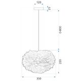 Hängelampe Feder white  APP335-3CP