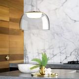 LED-Hängeleuchte APP1690-1PC B Gold