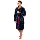 Bathrobe Roger Navy Red Men m