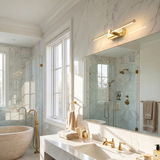 Kinkiet łazienkowy LED APP1889-1W 40 cm Złoty