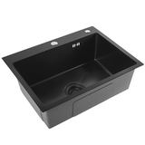 Stainless steel sink Liam Black