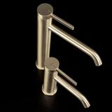 Bateria umywalkowa Rea Rivo Złota Szczotkowana