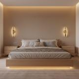 Wandlampe LED G130-W Gold