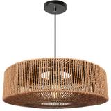 Lampa Wisząca Boho APP1295-1CP Brązowa