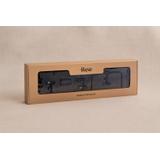 Kylpyhuonetarvikesetti GRID Black 4 osaa