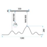 Lampe LED LHJ033-CP BLACK