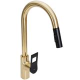 Kuhinjski mešalnik Rea SOUL Črna/zlata brušena