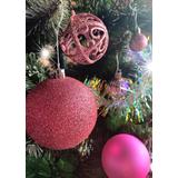 Zestaw bombek choinkowych Lila/Rose 208szt.