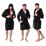 Bathrobe Jordan Black Navy Men M