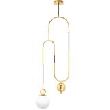 Hängelampe gold APP482-1CP