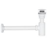 Click-Klak Universal pesuallas Siphon Rea White