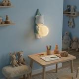 KINKIET ŚCIENNY MIŚ W KOSZULCE G169-1W NIEBIESKI