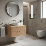 Шкаф за мивка Rea Mono 80cm Beige