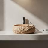 Umywalka nablatowa Rea Mika Light Terracotta