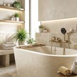 Смесител за вана PREMIUM REA Vision Brush Gold