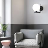 Wandlampe G101-1W Black White