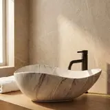 Countertop washbasin Rea Dora Stone