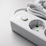 Listwa zasilająca Przedłużacz 4 gniazda + 2x USB-A + USB-C JNH021-4A Biały
