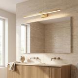 Настінний LED світильник для ванної SWE009-1W 73cm BRUSH GOLD