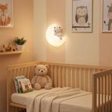 KINKIET ŚCIENNY LED G180-W MIŚ NA KSIĘŻYCU