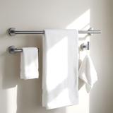 Zestaw akcesoriów łazienkowych Ari Nikiel Szczotkowany 4 elementy