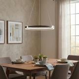 Lampa sufitowa LED APP1927-CP Czarna