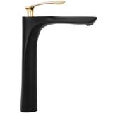 REA ORBIT Black Gold Augsts izlietnes maisītājs