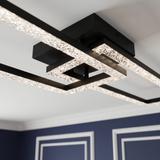 Lampa sufitowa LED G155-C Czarna