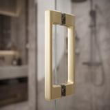 Tirador para puerta de ducha Rea 02 Brushed Gold