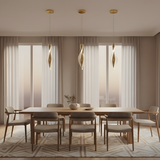 Люстра LED G120-CP GOLD