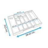 Organizer do szuflady rozsuwany