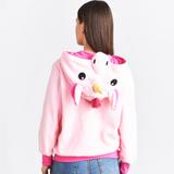 Bluza z kapturem Kigurumi Pegaz Pink S