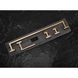 Kylpyhuonetarvikesetti Rio Brush Gold 4 osaa