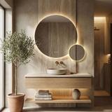 Mirror LED R-9045 90cm + 45cm