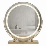 Lustro LED MAKE-UP L.Gold 50 cm