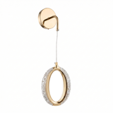 KINKIET ŚCIENNY LED G175-W ZŁOTY