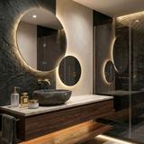 Mirror LED R-8040 80cm + 40cm