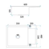 Évier en acier Paul BRUSH COPPER