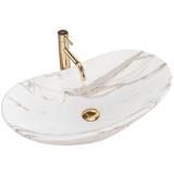 Umywalka nablatowa Rea Royal Lava Mat