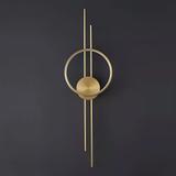 WANDLEUCHTE LED APP1781-W BRUSH GOLD