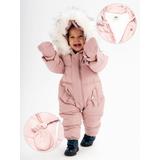 Kombinezon Dziecięcy Różowy 72-76cm