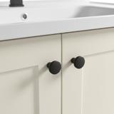 Conjunto de muebles de baño con lavabo Monti 60cm Creme