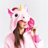 Bluza z kapturem Kigurumi Pegaz Pink M