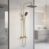 Shower set REA JOE Brush Gold