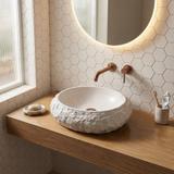 Νιπτήρας  Rea Mika Light Grey 50 x 38 x 15 εκ