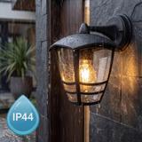 Lampa elewacyjna Kinkiet JNH037-1G Czarna