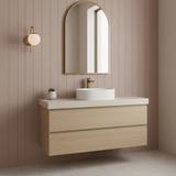 Bateria Umywalkowa REA Drop Miedź Szczotkowana Niska